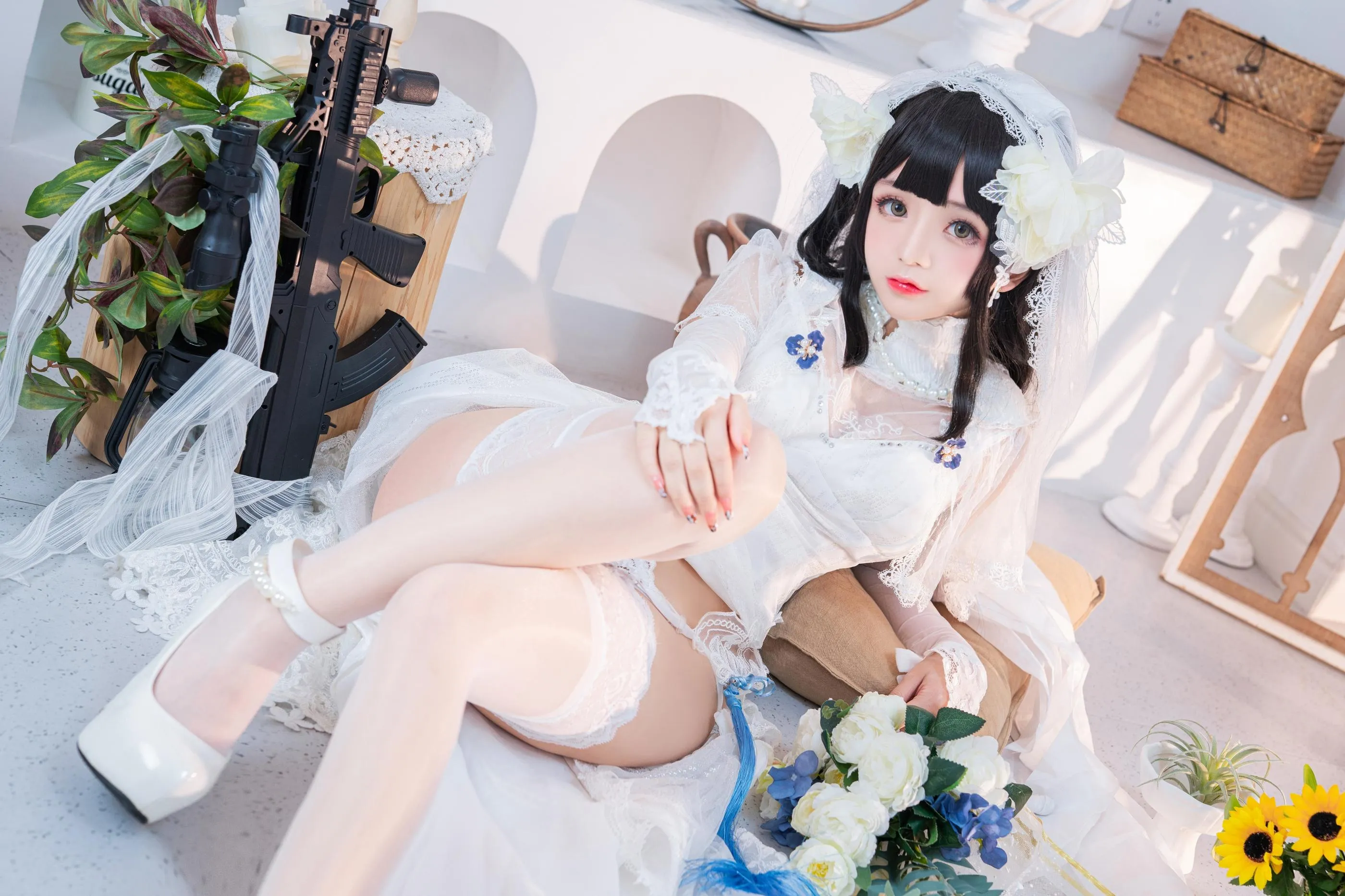 日奈娇 – NO.31 95式婚纱 [52P]插图6